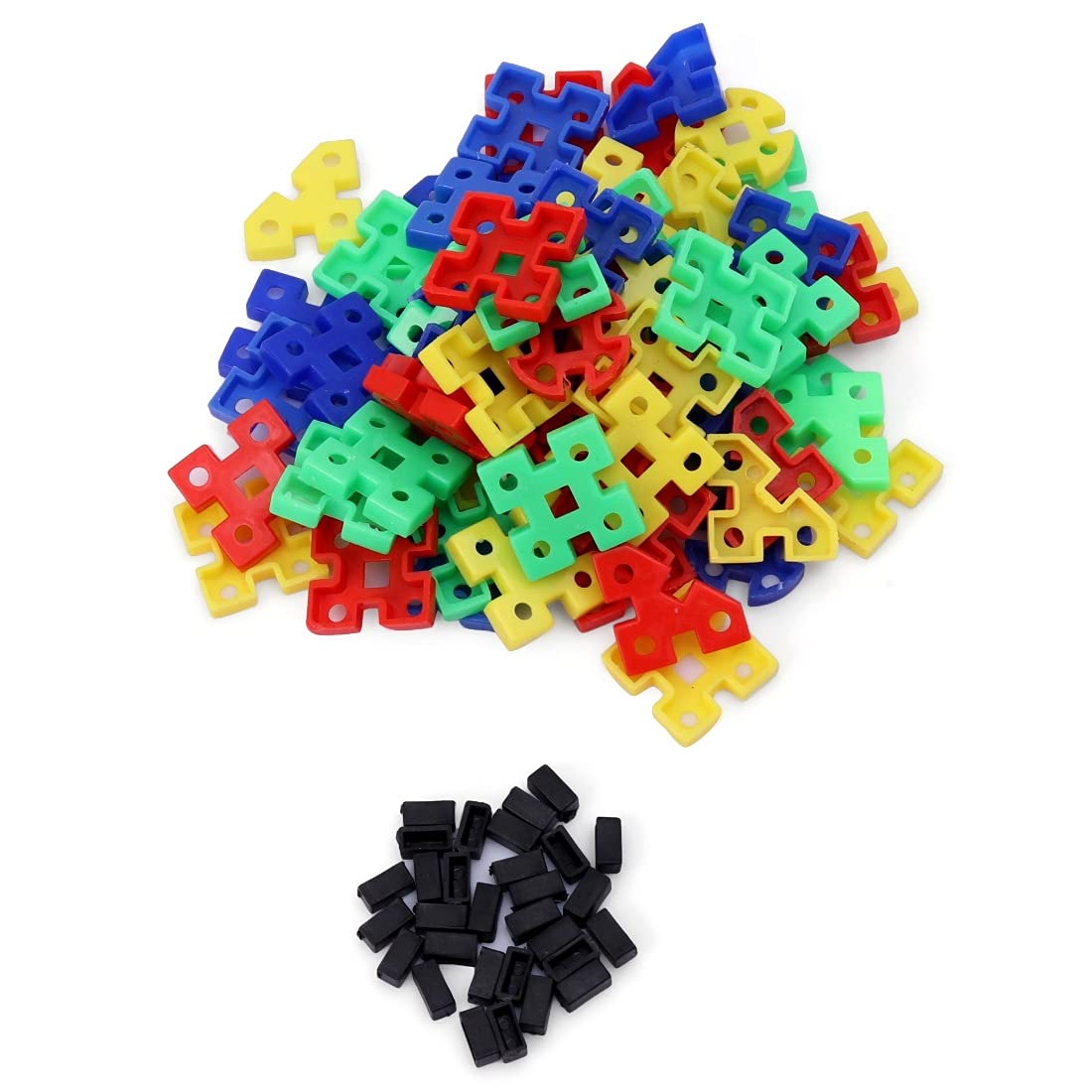 Arjoos | 100 Pcs_Set of Little Connect Me Interlocking Game | Return gift for kids.