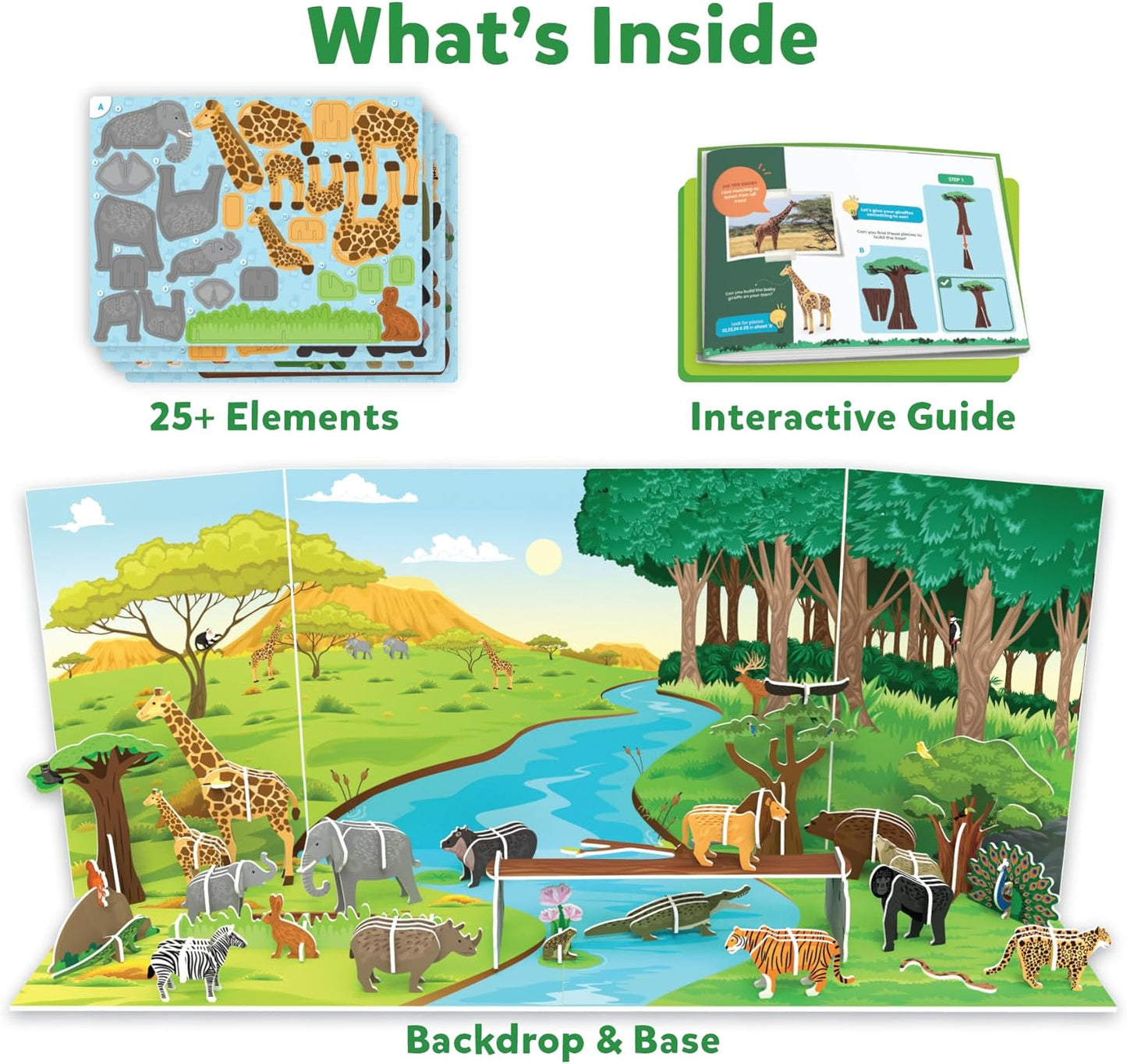 Arjoos | Skillmatics Stem Building Toy | My World Land Of Dinosaurs Gifts For Kids | Ages 3 to 7 | Fun Learning & Educational Playset For Preschool Kids | for Both boys and girls