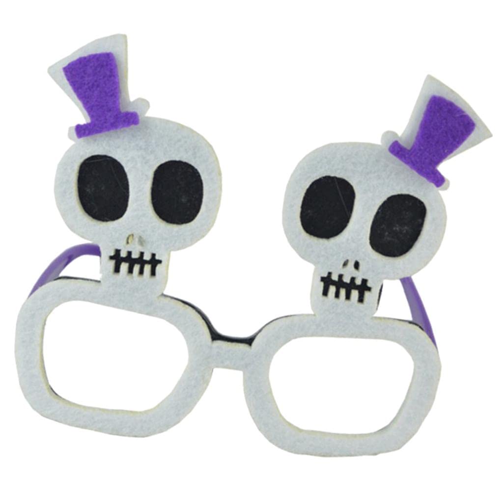 Arjoos | Funny Glasses Party Favors for Kids | Halloween Party Supplies Skeleton Glasses | Halloween Party Supplies