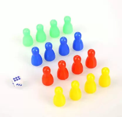 Arjoos | Snakes and Ladders Ludo Board Game for Kids | Classic Family Fun, Educational & Interactive Board Game, Ideal for Children Ages 3+ | Birthday Gifts for Kids - Pack of 1