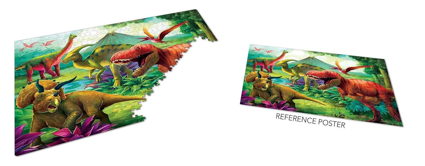 Arjoos | Age of The Dinosaurs Jigsaw Puzzle (250 Pieces) | Fun & Challenging Brain Booster Games | Engaging Puzzle for Focus and Memory - Birthday Gift for Boys & Girls - ( Ages - 9+ )