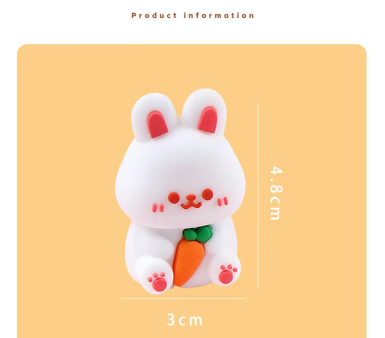 Arjoos | 1 Pc Rubber Cute Pencil Mini Sharpeners Cartoon Standard Pencil Cutting Machine Student School