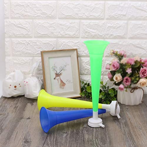 Arjoos | Children Football Stadium Cheer Fan Horns Soccer Ball Cheer leading Kid Trumpet | Party supplies Kit For Birthday Parties - ( Pack of 1 , Multicolour )