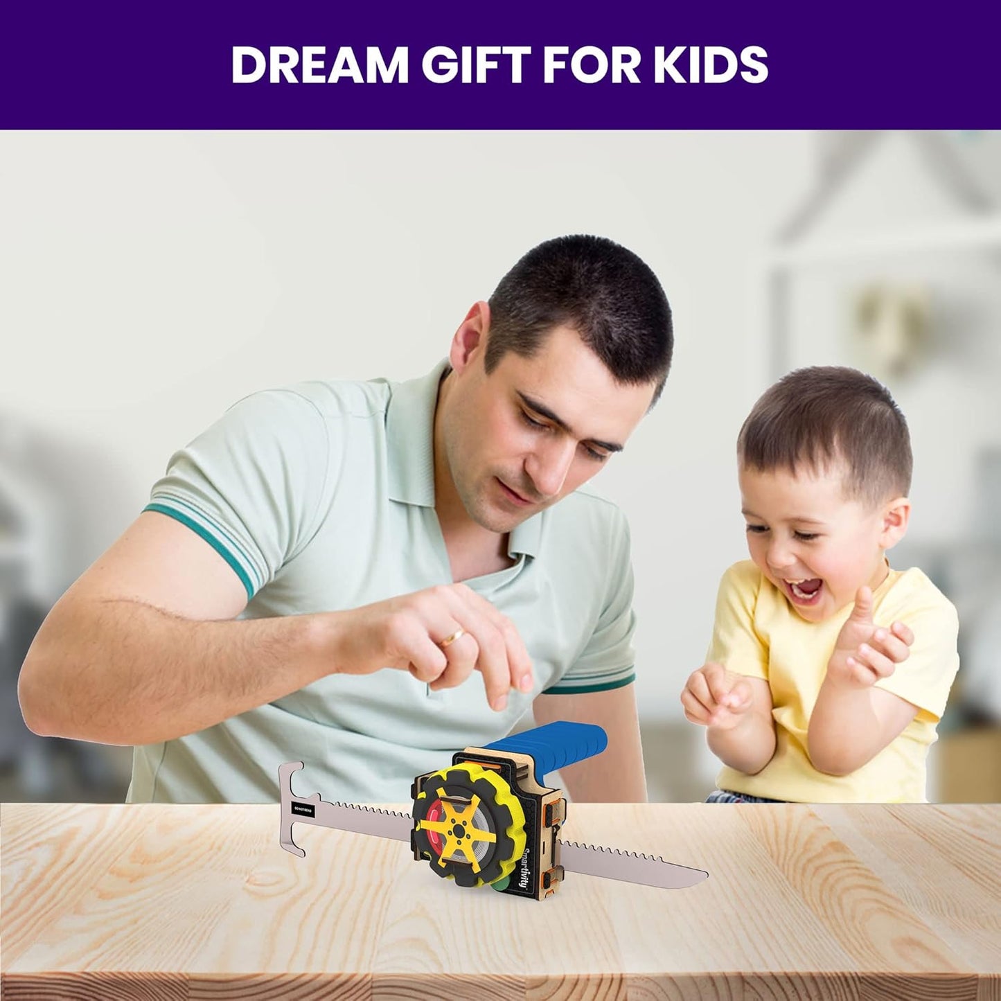 Arjoos | Crazy Wheels STEM DIY Fun Toys - Spin Speed - 1800 RPM | Fast Speed, Amazing Stunt & Jump Actions | Educational & Construction based Activity Game for Kids | Birthday Gifts for Kids - Age - 6+Years