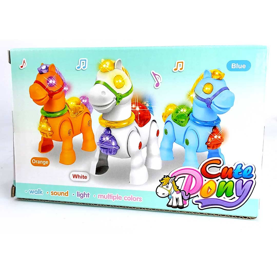 Arjoos | Dancing Horse for Kids with Music & Lights | Battery Operated Rotating Lighting Musical Dancing Unicorn Toy for Kids | Birthday Gifts for Kids - Pack of 1 - ( Ages - 3+ )