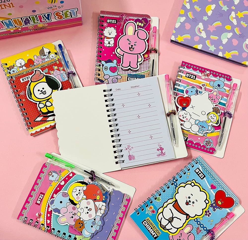 Arjoos | Diary For Kids Note Book Diary For Girls (1 diary 1 pen) Return Gifts Diary, Kids Diary, Cartoon Diary Birthday Return Gifts Diary For Girls & Boys