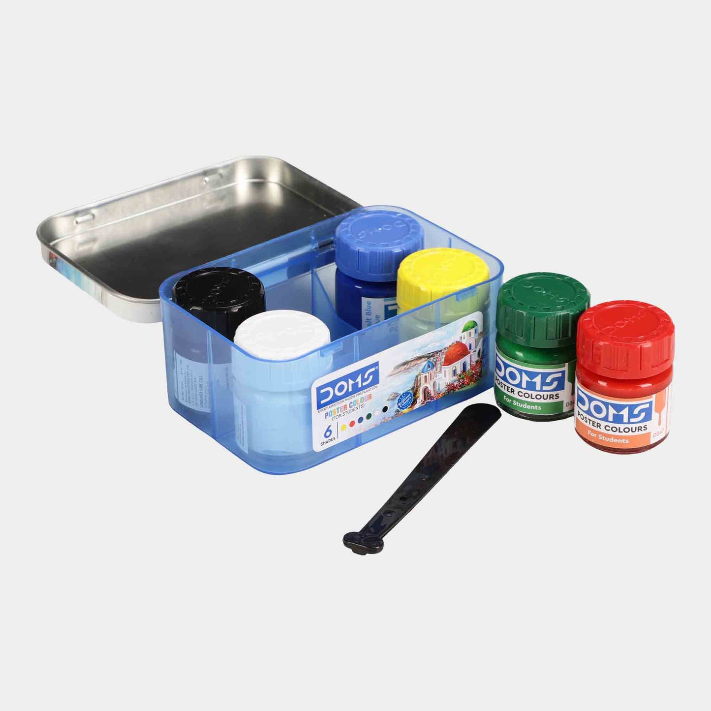 Arjoos | Doms Poster Colours - 6 Shades, Multicolor.