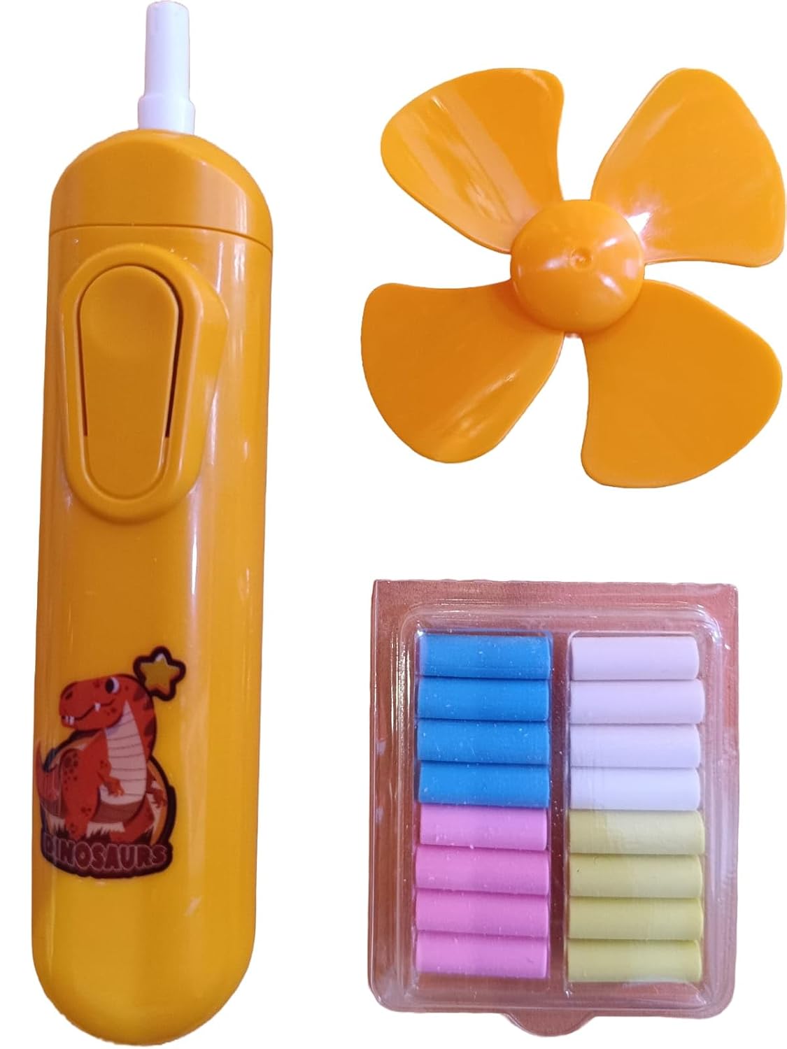 Arjoos | Electric Eraser Set for Artists & Students – Battery Operated Precision Eraser Kit with Refill Tips | Ideal for Sketching, Drawing & School Use (Assorted Colors) | Birthday Gifts for Kids - Pack of 1 - ( Ages - 3+ )