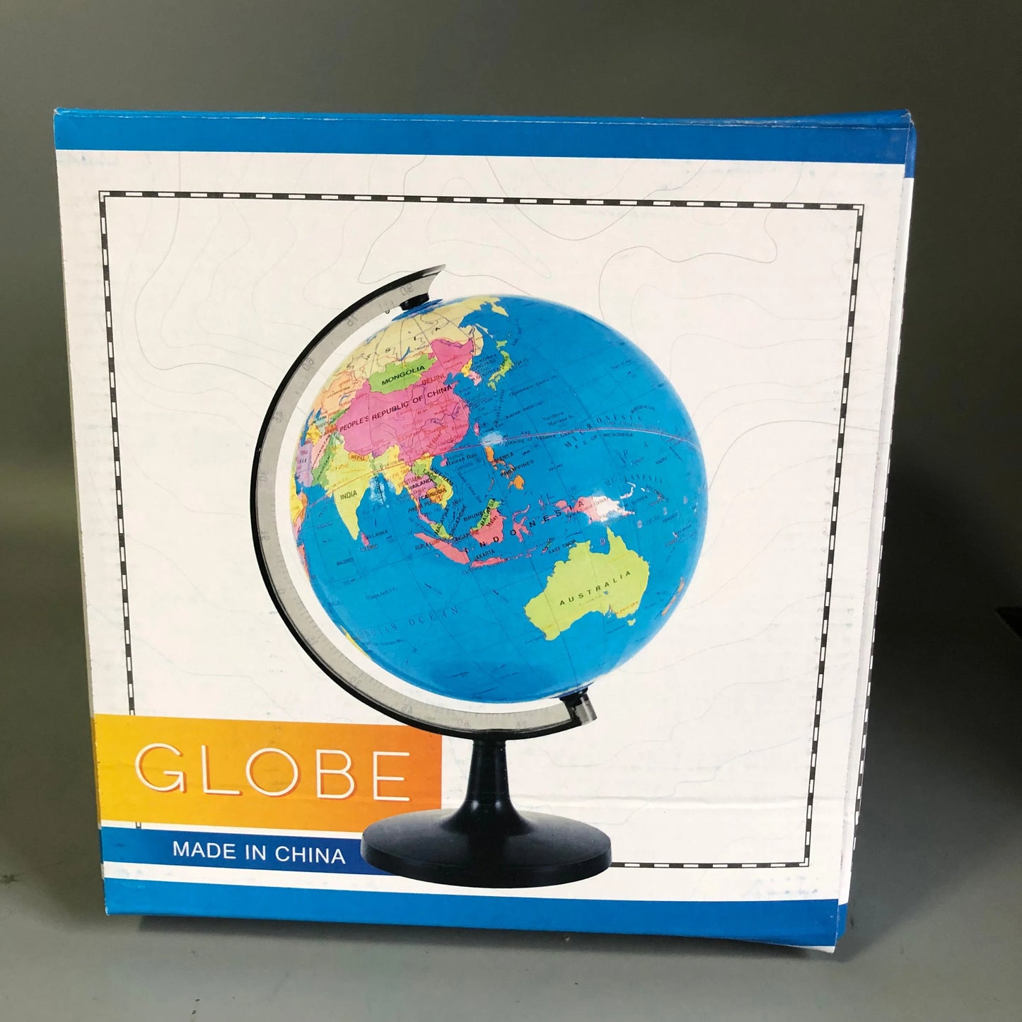 Arjoos | Winner Globe for School Classroom Teaching Aids Home Desk Decor | Available in Small size - 4 x 5in