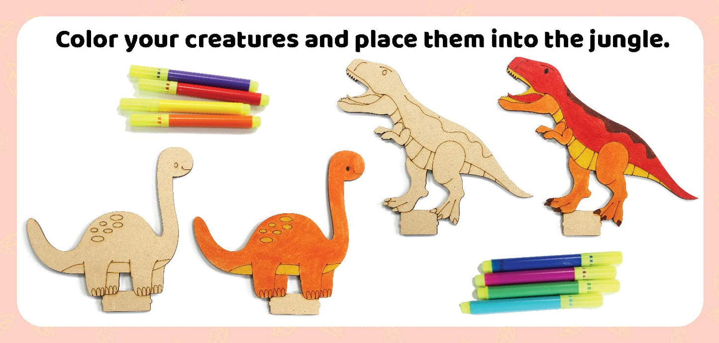 Arjoos | Jurassic Garden - Sprinkler Irrigation Kit | DIY STEM Learning Kit For Kids | Birthday Gifts for Kids | (Ages 5+)
