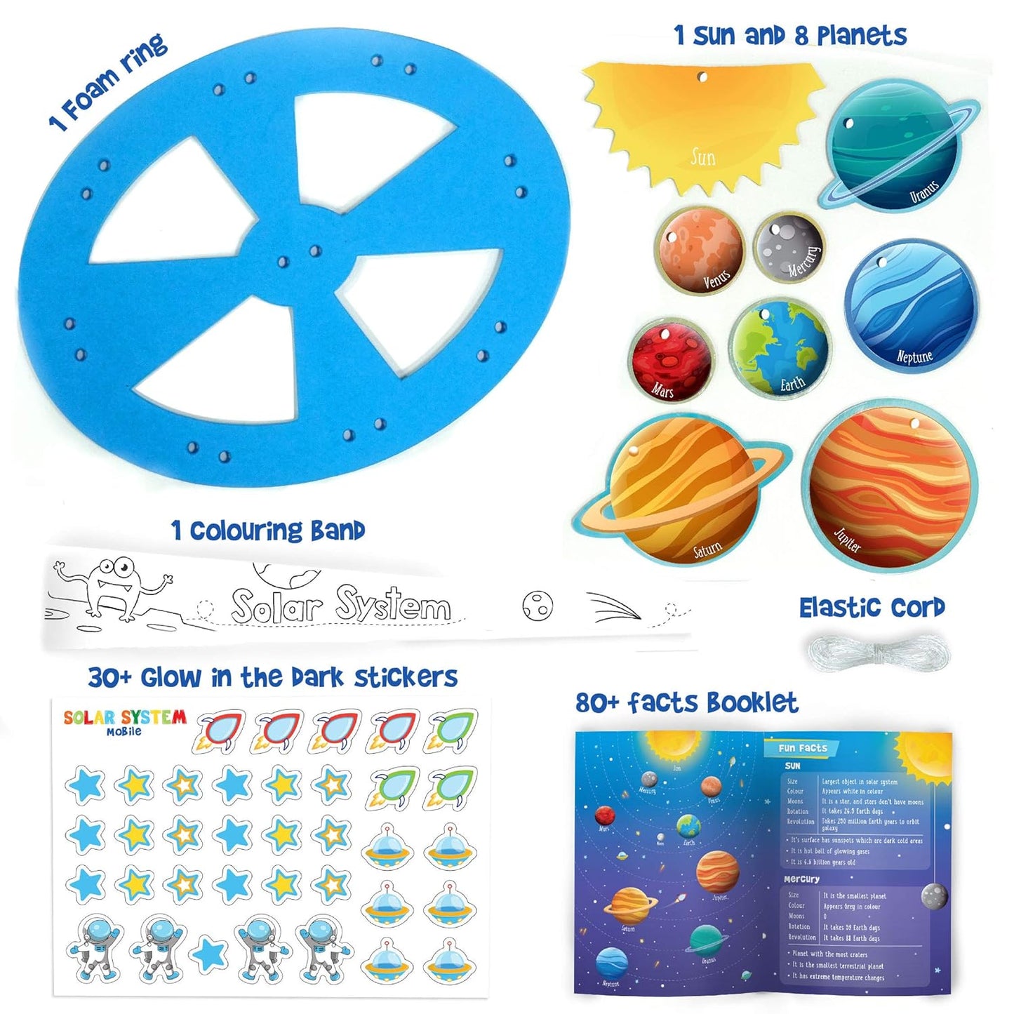 Arjoos | Mapology Solar System - Educational Toy and Learning Aid for Boys and Girls | Solar System Map Puzzle | Jigsaw Puzzle | Kids | for Kids Age 5+ | Toy for Boys and Girls