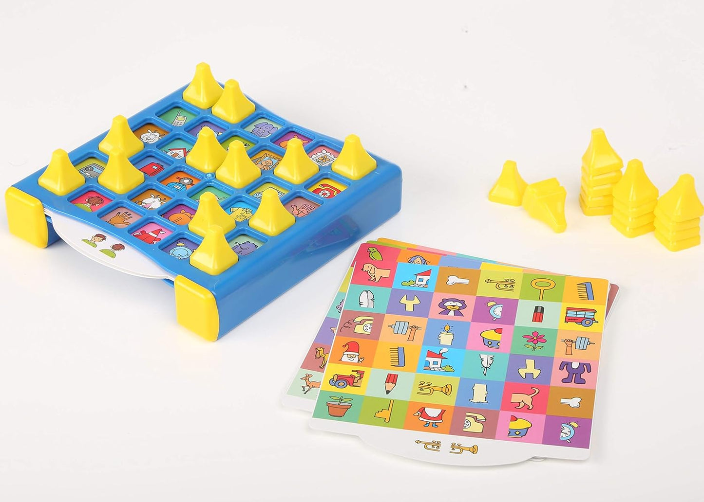 Arjoos | Memory Skills for Kids (Multicolour) | 1 Playing Box, 10 Playing Sheets, 36 Pegs | Sharpen Your Memory | Game for Kids | Toys for kids