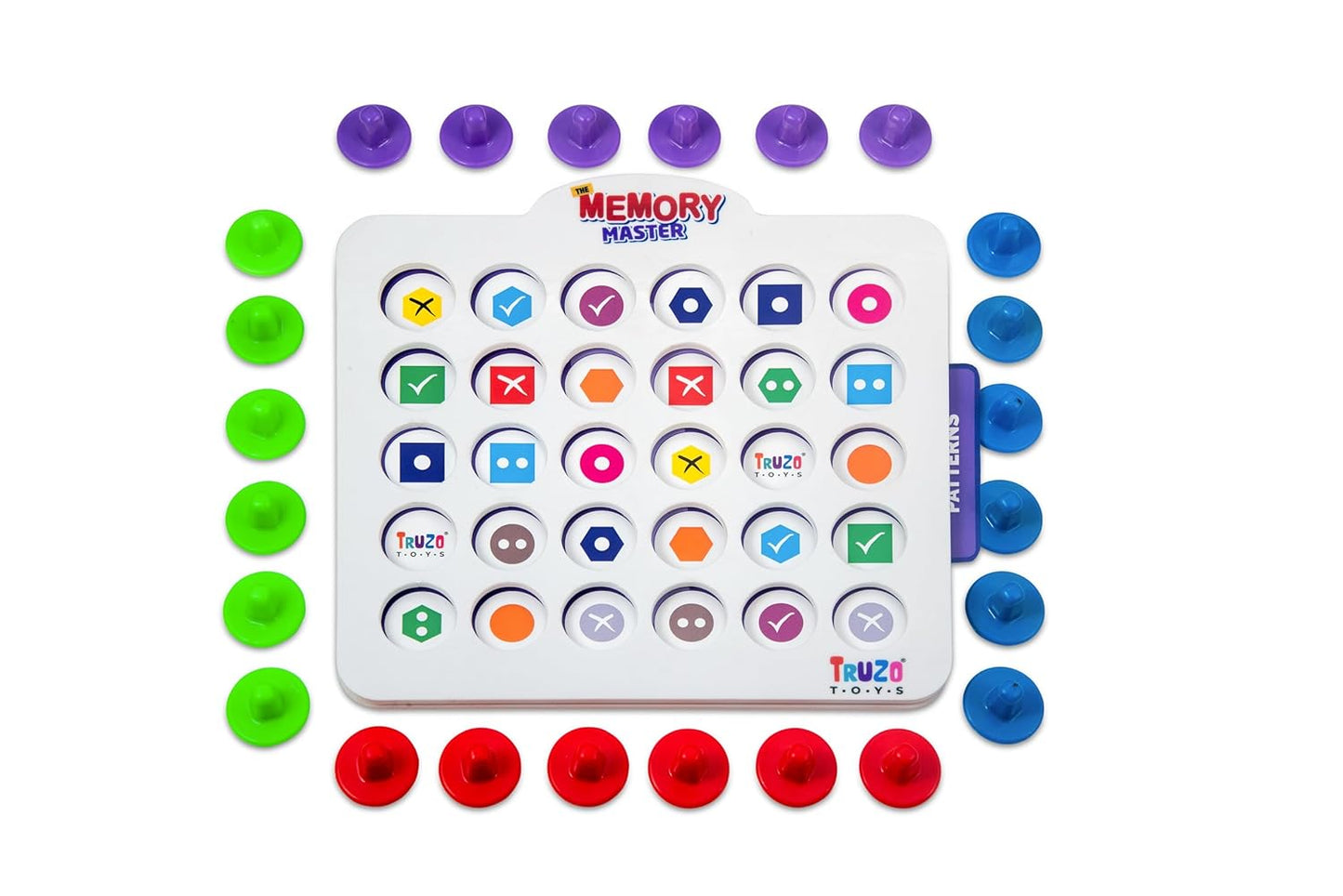 Arjoos | Memory Master for Kids | Educational Learning Game | Perfect for Kids & Adults | Birthday Gifts for Kids - Age - 5+Years