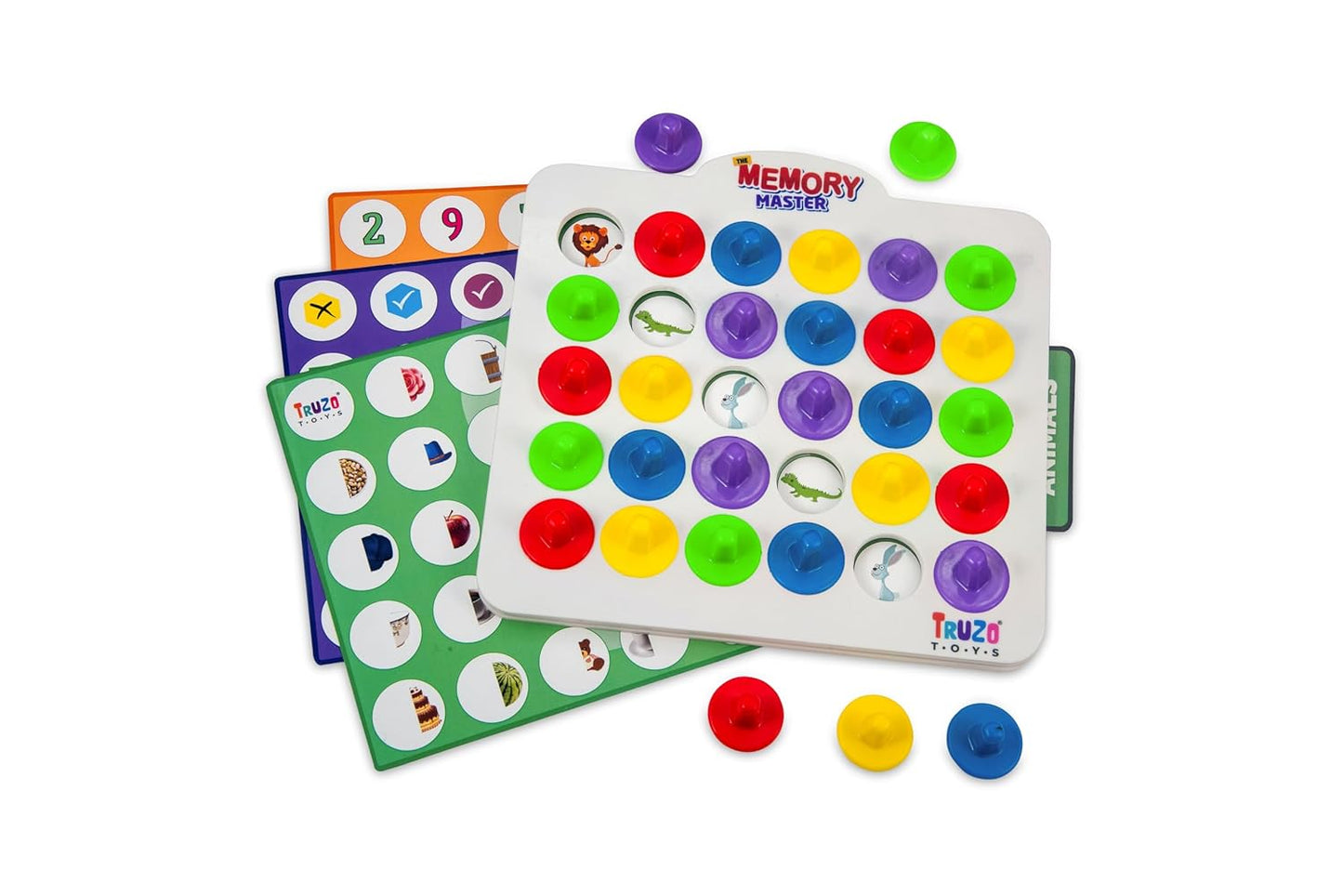Arjoos | Memory Master for Kids | Educational Learning Game | Perfect for Kids & Adults | Birthday Gifts for Kids - Age - 5+Years