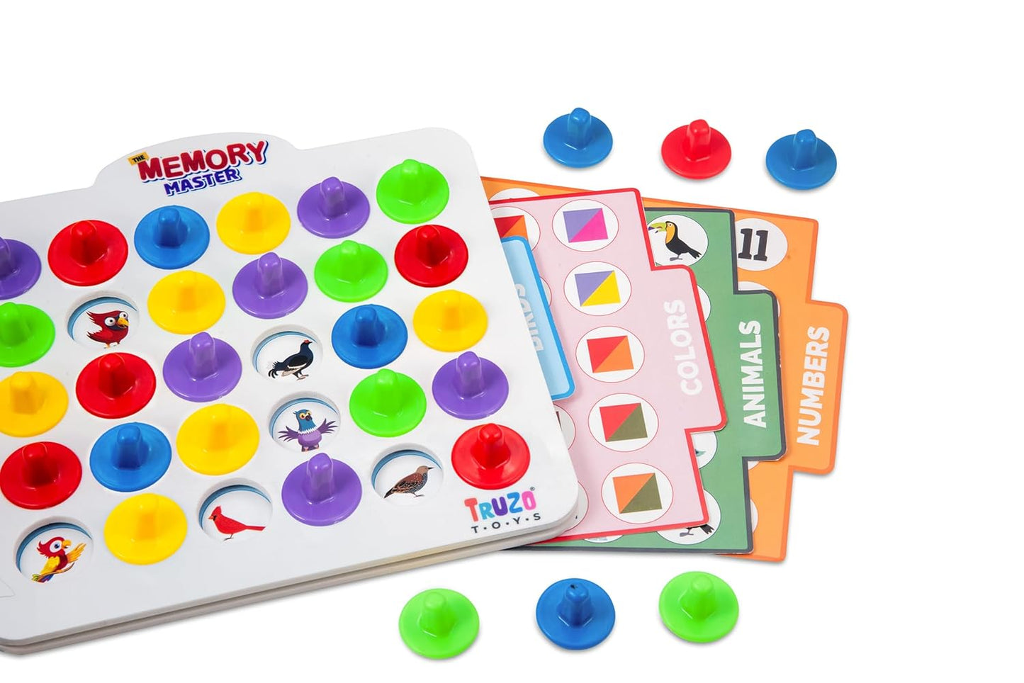 Arjoos | Memory Master for Kids | Educational Learning Game | Perfect for Kids & Adults | Birthday Gifts for Kids - Age - 5+Years