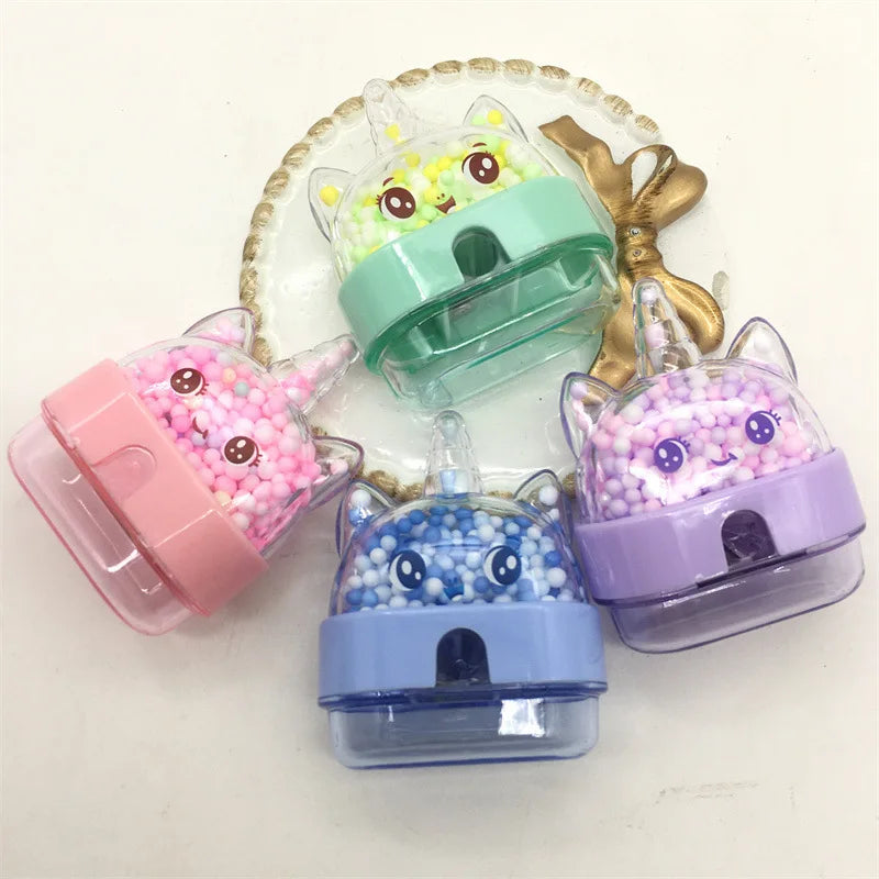 Arjoos | Cute Kawaii Cartoon Unicorn Pencil Sharpener Cute Stationery School Office Supplies for Student Sharpener Prizes Cute Sharpener
