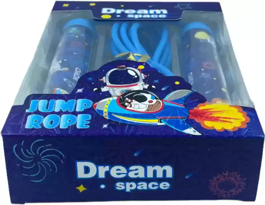 Arjoos | Skipping Ropes/Jump Rope for Kids/Boys/Girls for Exercise Freestyle Skipping Jump Rope for kids | boys | Girls | Exercise | Fitness(Space)