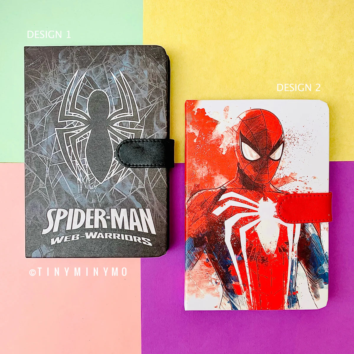 Arjoos |Spider-Man Theme Diary with Magnetic Closure for Kids – Perfect Notebook for Boys and Girls – Great for Writing, Drawing, and Daily Journaling | Return Gifts For Kids - Pack of 1 - ( Multicolour ) .