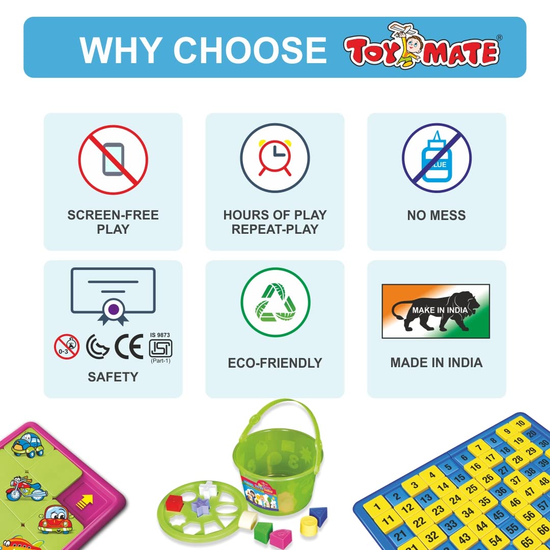Arjoos | Traffic Hour | 40 Logical Thinking Challenges | A Mind Teasing Rush Hour Puzzle Game for Kids 8 Years & Above | Toy for Boys and Girls