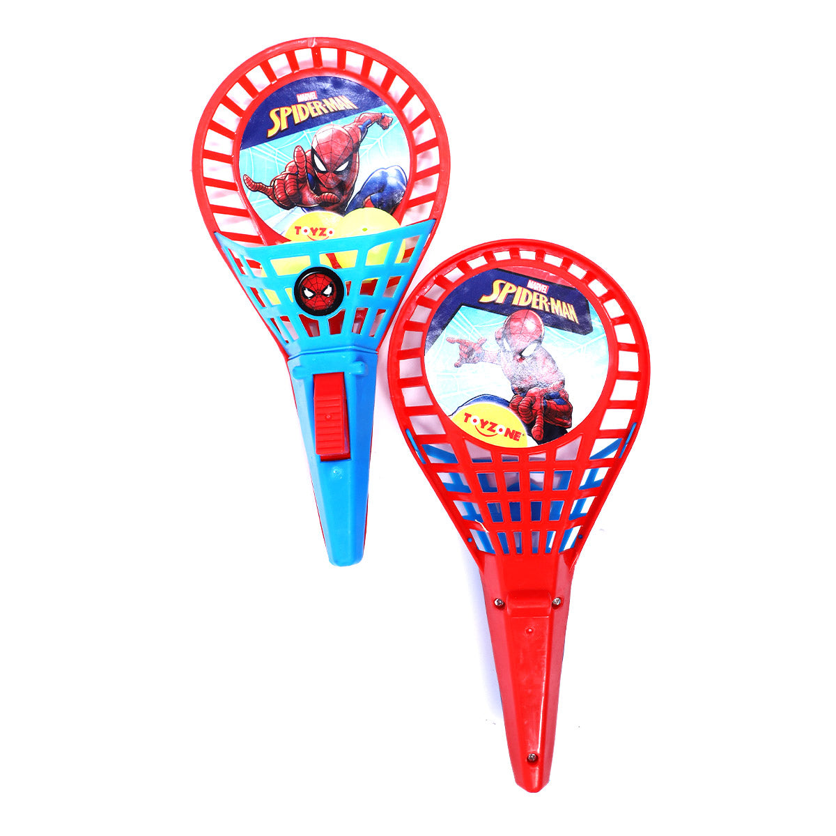 Arjoos | Spiderman POP & Catch | Click and Catch Twin Ball Game | Indoor Outdoor Games Toys Set for Kids | Pop & Catch Ball Play Fun for Boys & Girls | Birthday Return Gift for Kids .