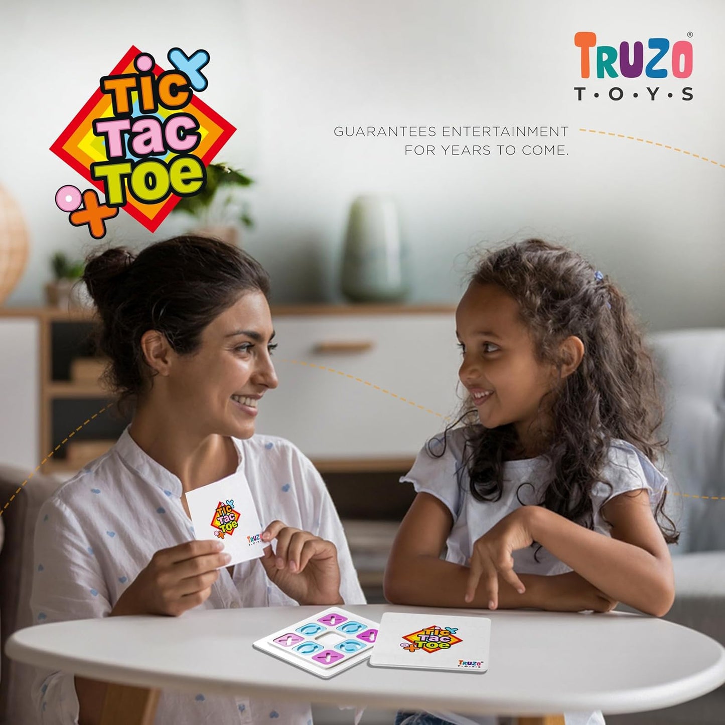 Arjoos | Tic Tac Toe Game for Kids | Take N Play - Anywhere Tic-Tac-Toe - Easy to Use, Hard to Lose - Fun on The Go! - for kids | Birthday gift for Kids - Ages - 3+ .