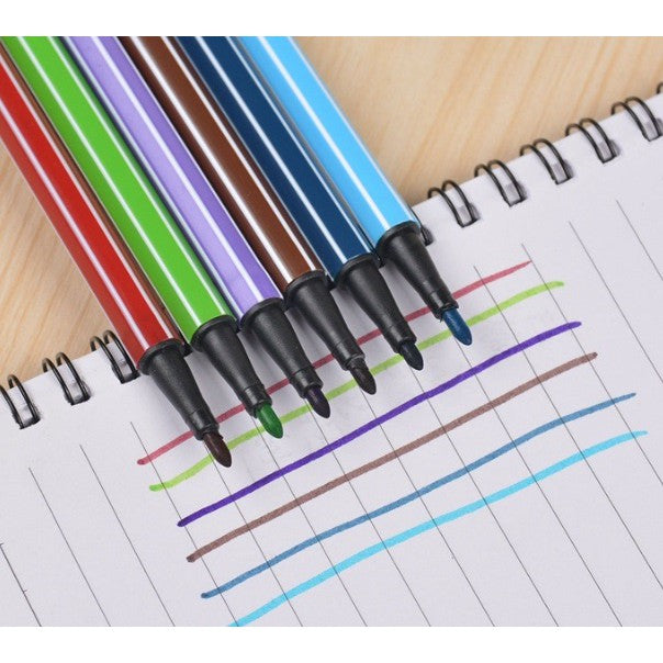 Arjoos | π Superhero Color Marker Pens π Kids Children Coloring Stationary Pen π 12 Coloring Markers/ Set l Spiderman Transformer Batman Captain America l Children Day Gifts l Goodie Bag l Spiderman Birthday Party