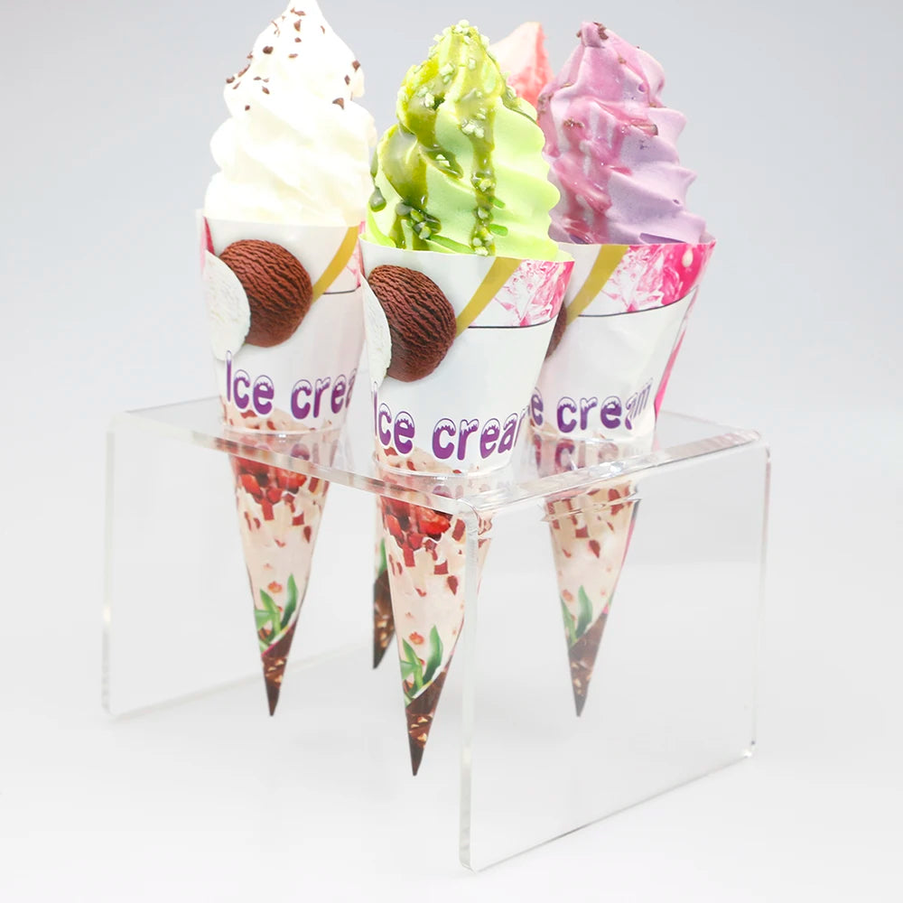Arjoos | rubber Ice cream for showcase in your house (single piece ice cream)