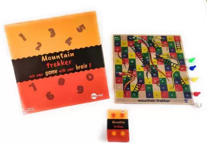 Arjoos | mountain trekker Party & Fun Board Game | Card Game for Memory & Focus About Ages 5+ Years | Birthday Gifts for Kids - Pack of 1