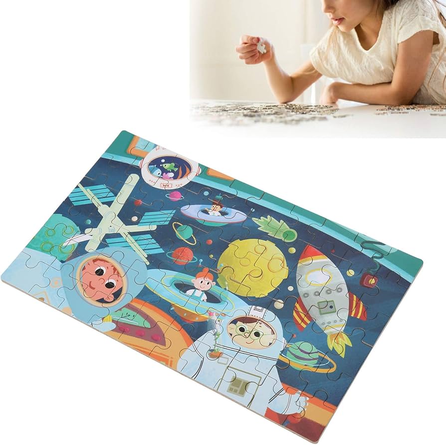 Arjoos | Chandrayaan-3 Little Jigsaw Puzzle for Kids 3+ Years | For Both Boys And Girls | Return Gift For Kids - ( Pack of 1 , Multicolour )