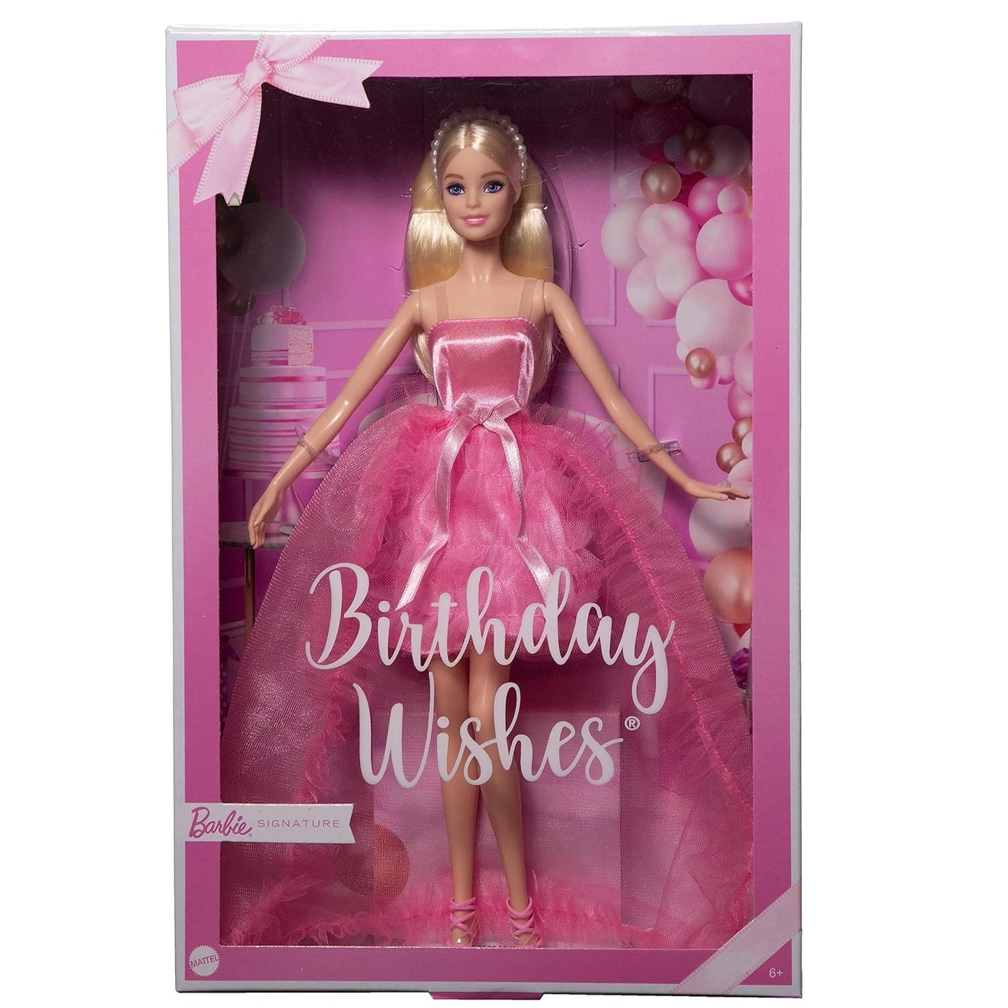 Arjoos | Barbie Doll, Birthday Wishes, Giftable, Blonde in Pink Dress