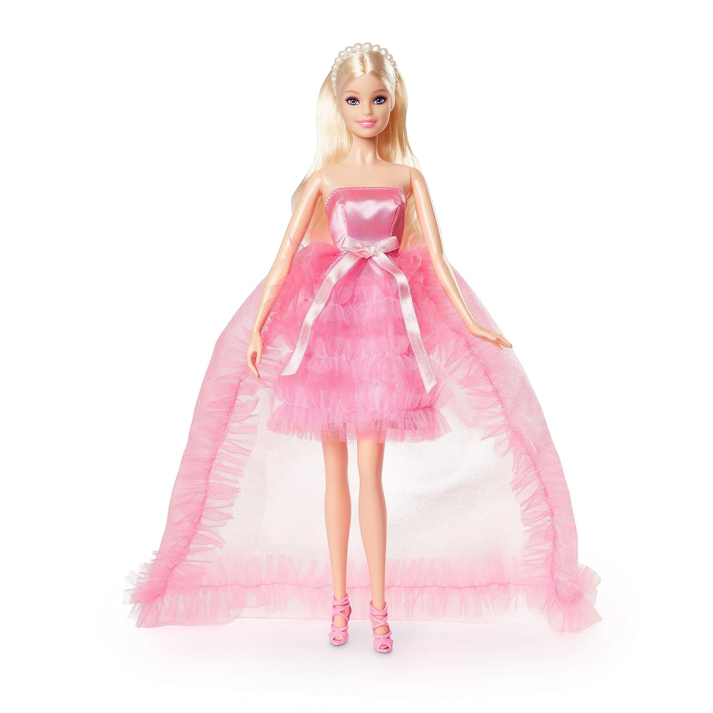 Arjoos | Barbie Doll, Birthday Wishes, Giftable, Blonde in Pink Dress
