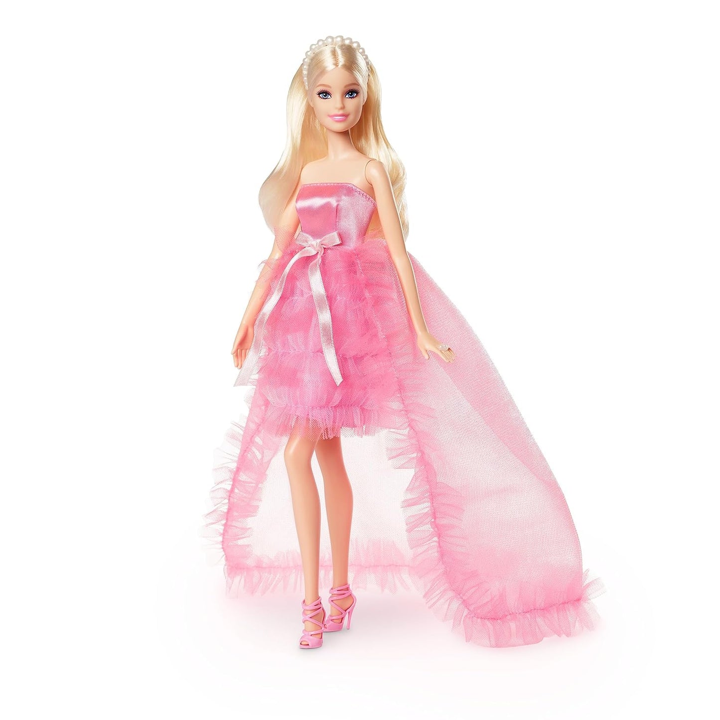 Arjoos | Barbie Doll, Birthday Wishes, Giftable, Blonde in Pink Dress