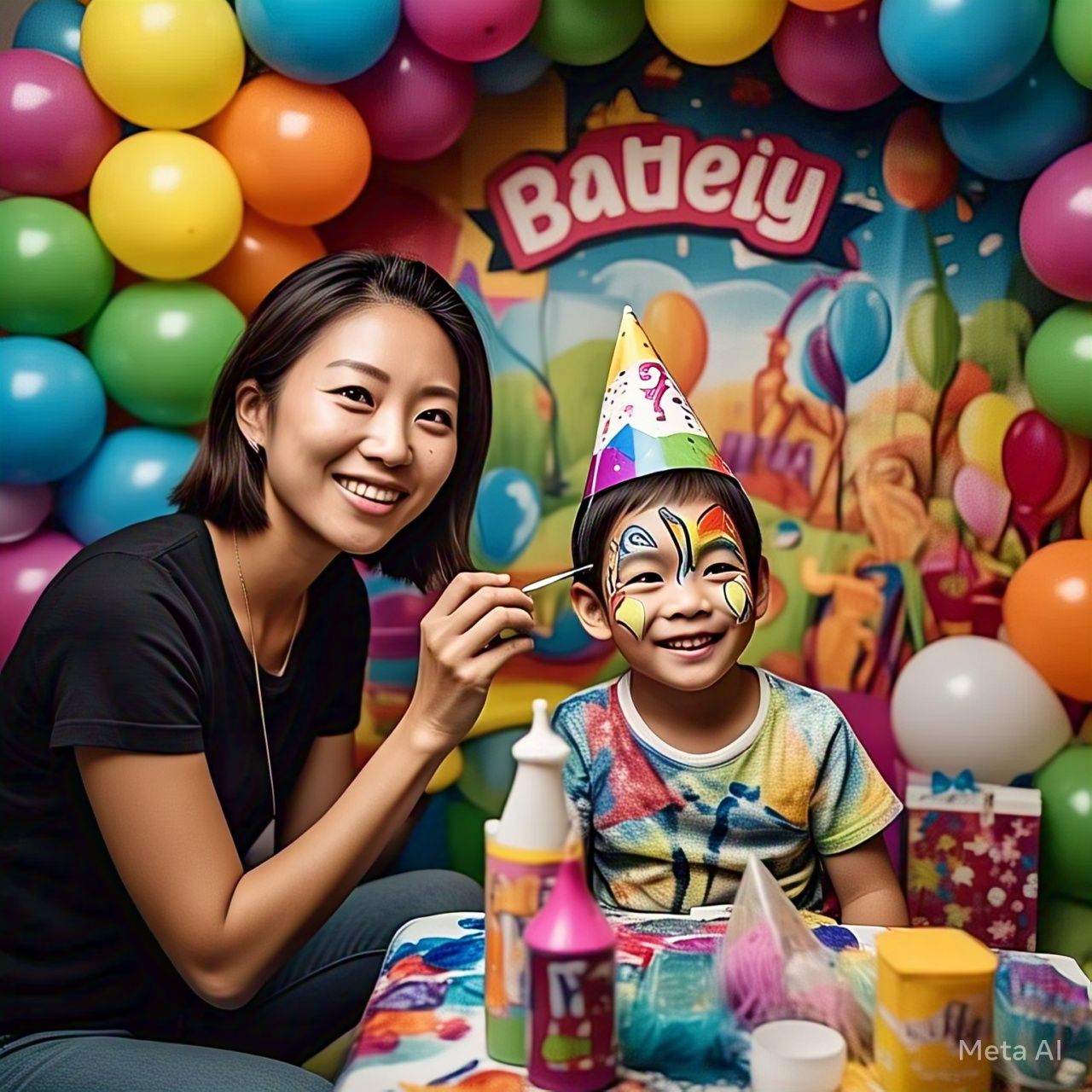 Face Painting Near Me in Bangalore | Best Face Painting Service | Creative Face Art for Kids and Adults | Fun and Colorful Designs for Birthday Party and Events | Arjoos