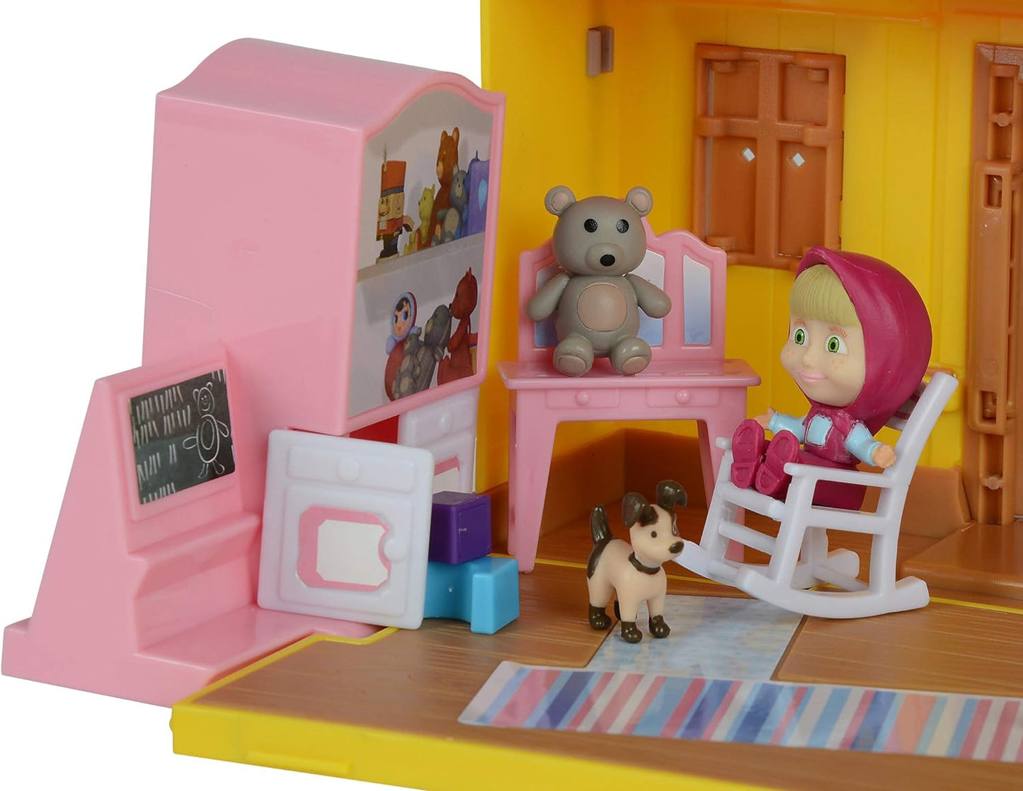 Arjoos | Masha and The Bear Masha’s House Playset Toys for Kids - Ages 3+
