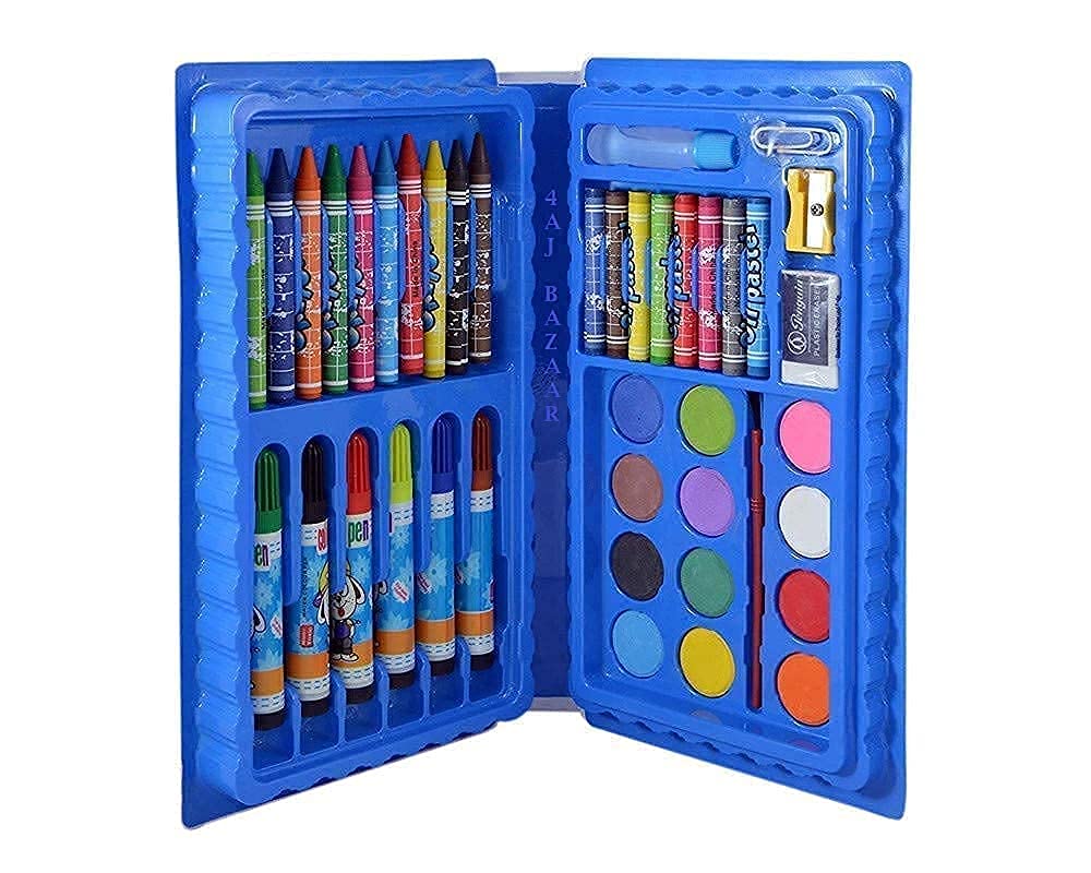 Arjoos | Set Of 42 Pieces Drawing Art Set With Color Pencils Crayons Water Color Sketch Pens For Kids | Birthday Gifts for Kids - Pack of 1 - ( Ages - 3+ )