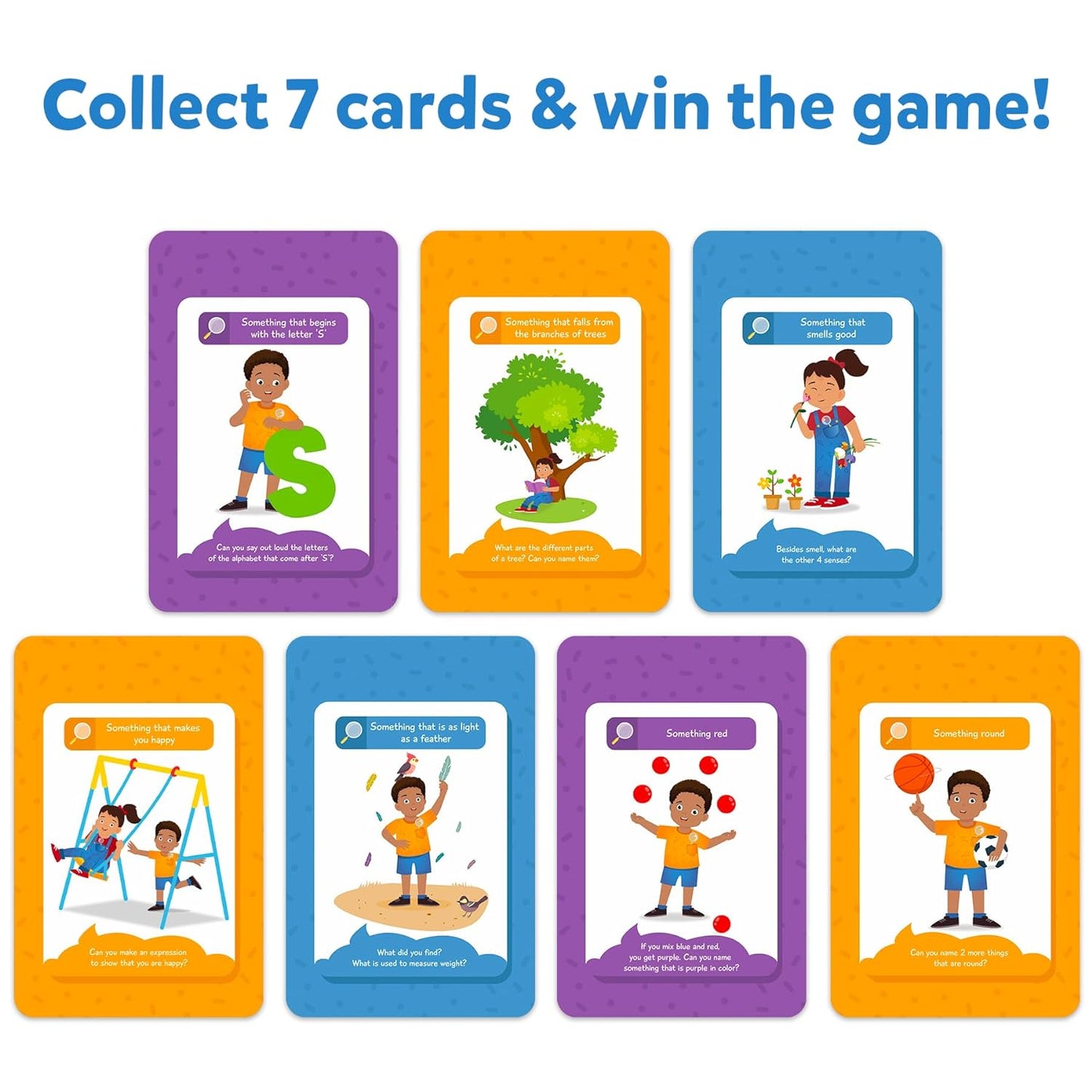 Arjoos | Skillmatics Card Game - Found It Outdoor, Scavenger Hunt for Kids and Fun Family Game | Birthday Gifts for Kids - Pack of 1