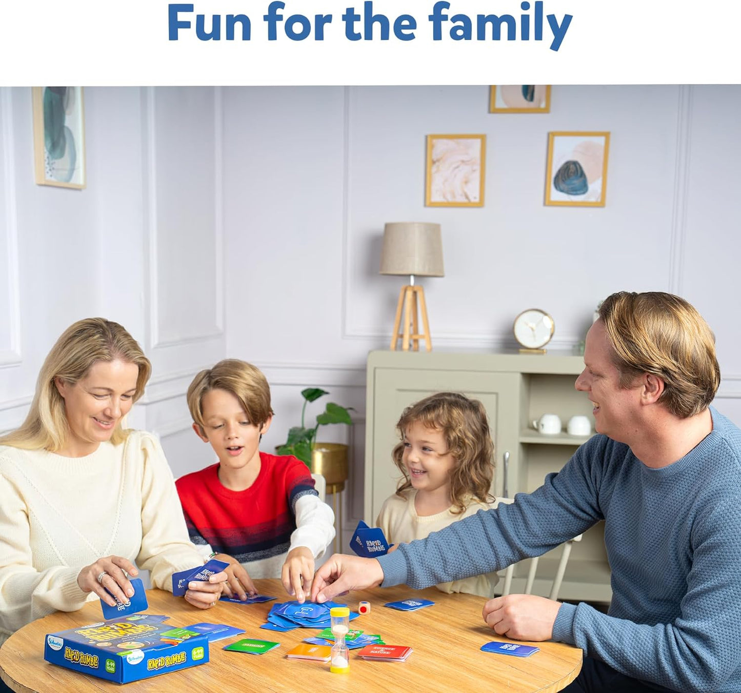 Arjoos | Skillmatics Board Game Rapid Rumble | Fun for Family Game Night | Educational Toy , Card Game for Kids | Gifts for Boys & Girls (age 6+ )