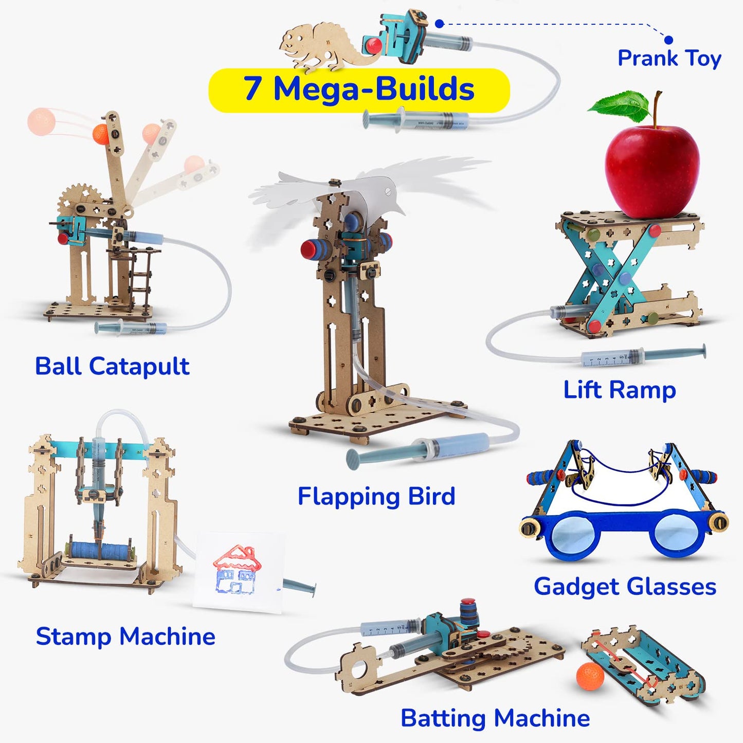 Arjoos | Smartivity 7 in 1 Multi-Builds Hydraulic Kit Toy