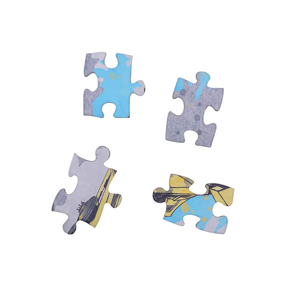 Arjoos | Transformers Premium Grade | 100 Pieces of Bumblebee Character | Jigsaw Bumper Puzzle Box for Kids | Gifts for Boy & Girl ( Ages 3+ ) .