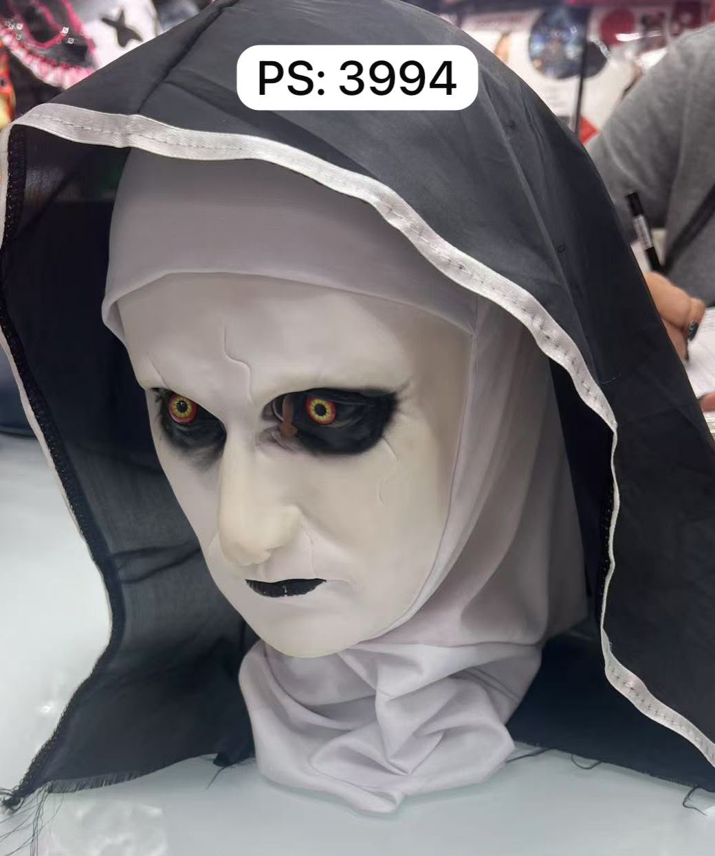 Arjoos| Scary Demonic Nun Halloween Mask