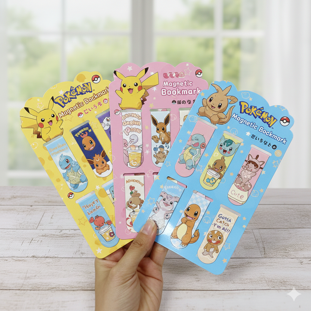 Magnetic Bookmark Set—the ultimate cute and practical return gift for little readers
