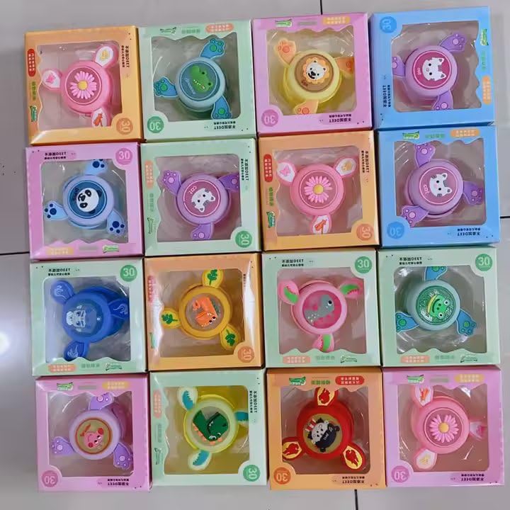 Cute Designs 3-in-1 Cartoon Spinner Wristband
