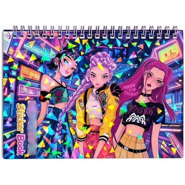Arjoos| K-Pop Huntrix Sticker Book