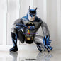 Arjoos| Batman 3D Figure Shape Foil Premium Balloon for Kids | Superhero Theme - Size 55 cm X 63 cm | Batman 3D Real Life Balloon |Party supplies Kit For Birthday Parties - ( Pack of 1 )