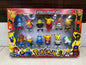 Arjoos | 12-in-1 Pokémon Character Toy Set – Unique Pikachu Figures & Mini Collectibles | Kids Birthday Gift & Return Gift - Pack of 1 .