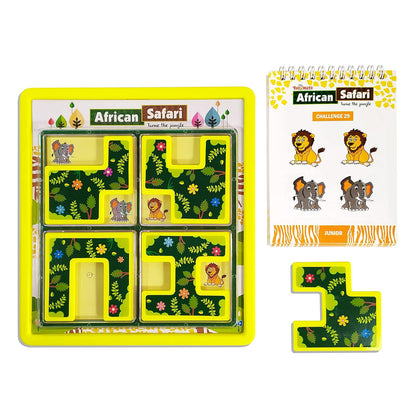 Arjoos | African Safari - The HIDE N SEEK Jungle Game | A Smart Fun Activity Games Toys | Brain IQ Development Puzzles for Kids  | Birthday Gift For Kids - ( Ages - 5 to 9 )