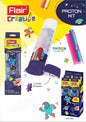 Arjoos | Proton Stationery Kit – 6 Extra Dark 2B Graphite Pencils (Triangular), Built-in Sharpener, Premium Eraser with Scale & 5 Move 0.7mm Mechanical Pencils – Birthday Gift for Kids – Pack of 1
