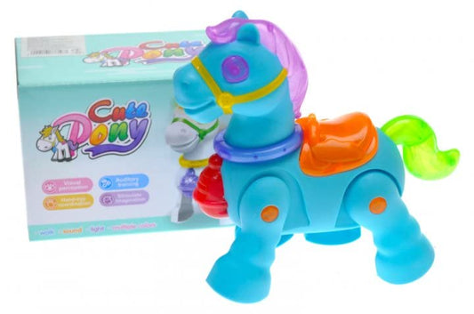 Arjoos | Dancing Horse for Kids with Music & Lights | Battery Operated Rotating Lighting Musical Dancing Unicorn Toy for Kids | Birthday Gifts for Kids - Pack of 1 - ( Ages - 3+ )