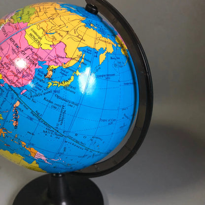 Arjoos | Rotary Model World Globe for School Classroom Teaching Aids Home Desk Decor.