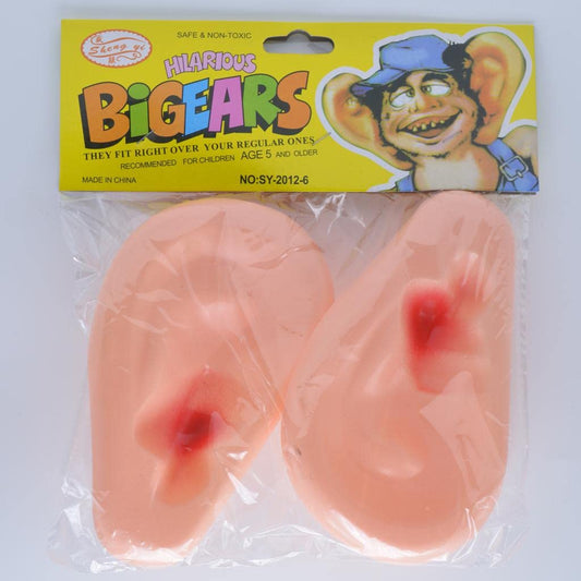 Arjoos | Hilarious Big Ears | Cosplay Fancy Dress Joke Tricky Fun Costume Prop | Halloween Party Supplies ( Pack of 1 )